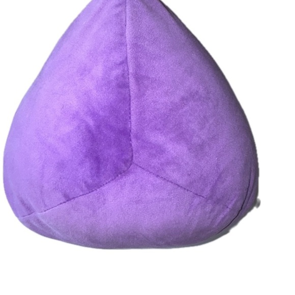 Purple Eggplant Smoochy Pals Very Soft & Squishy Foodie Plush by Linzy‎ Toys - Picture 8 of 13